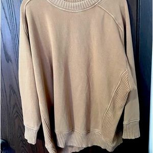 Aerie down to earth oversized crewneck
